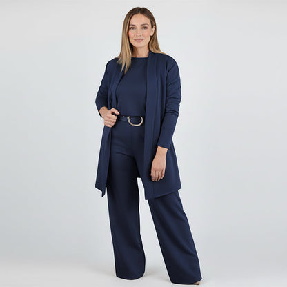 Conjunto de 3 piezas con cárdigan largo Silvia - vista 2