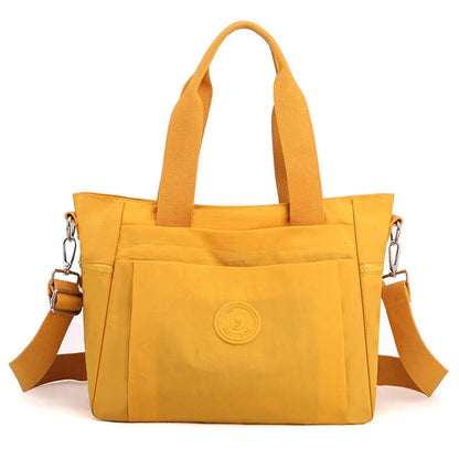 Bolso shopper de nailon con varios bolsillos Clara