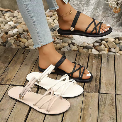 Koko | Sandalias romanas planas