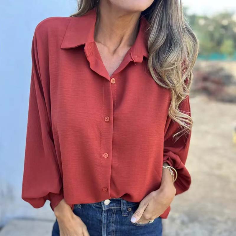 Blusa holgada de manga larga Irene - vista 6