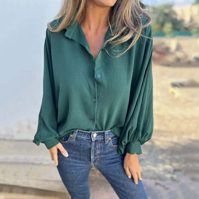 Blusa holgada de manga larga Irene - vista 4