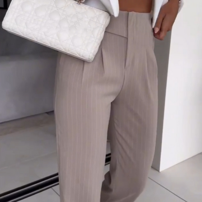 Pantalón de traje de pinzas Valeria - vista 5