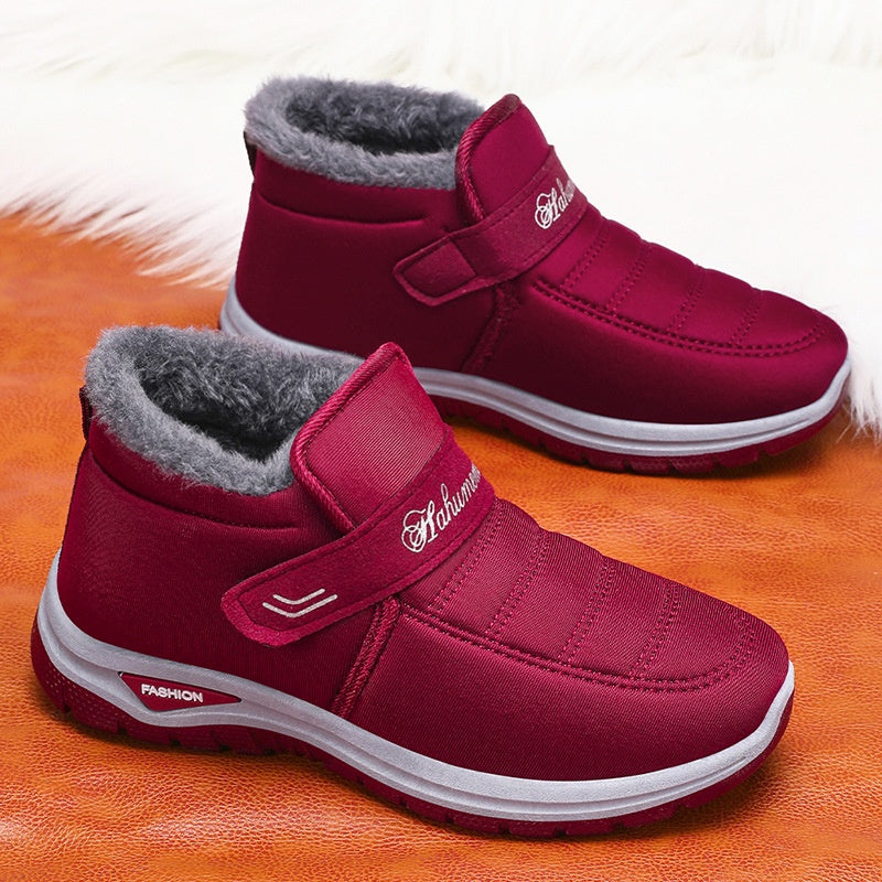 Zapatillas cálidas con velcro y suela antideslizante Lola - vista 5