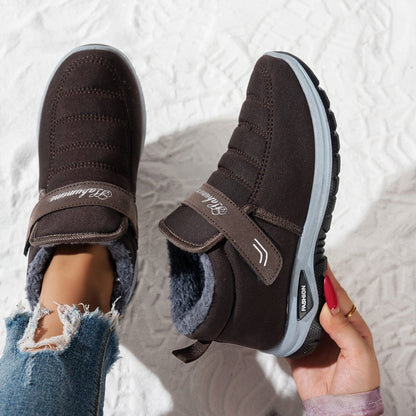 Zapatillas cálidas con velcro y suela antideslizante Lola - vista 6